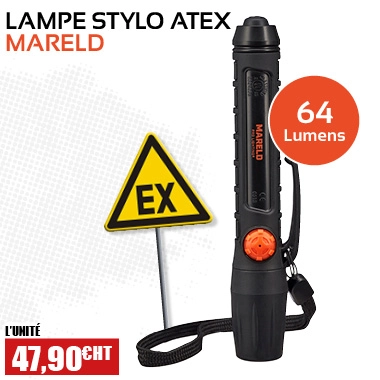 Lampe torche JET 64 EX 64 lumens