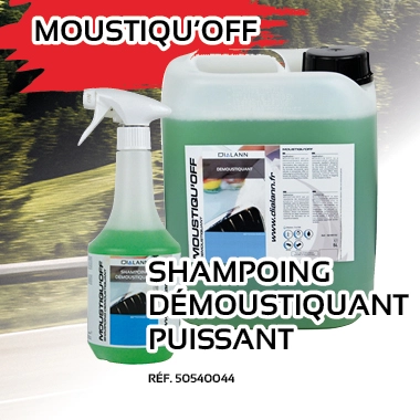 Shampoing démoustiquant puissant MOUSTIQU'OFF